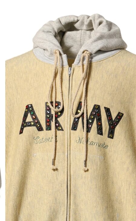 Satoshi Nakamoto Other Scenes Army Hoodie Bone