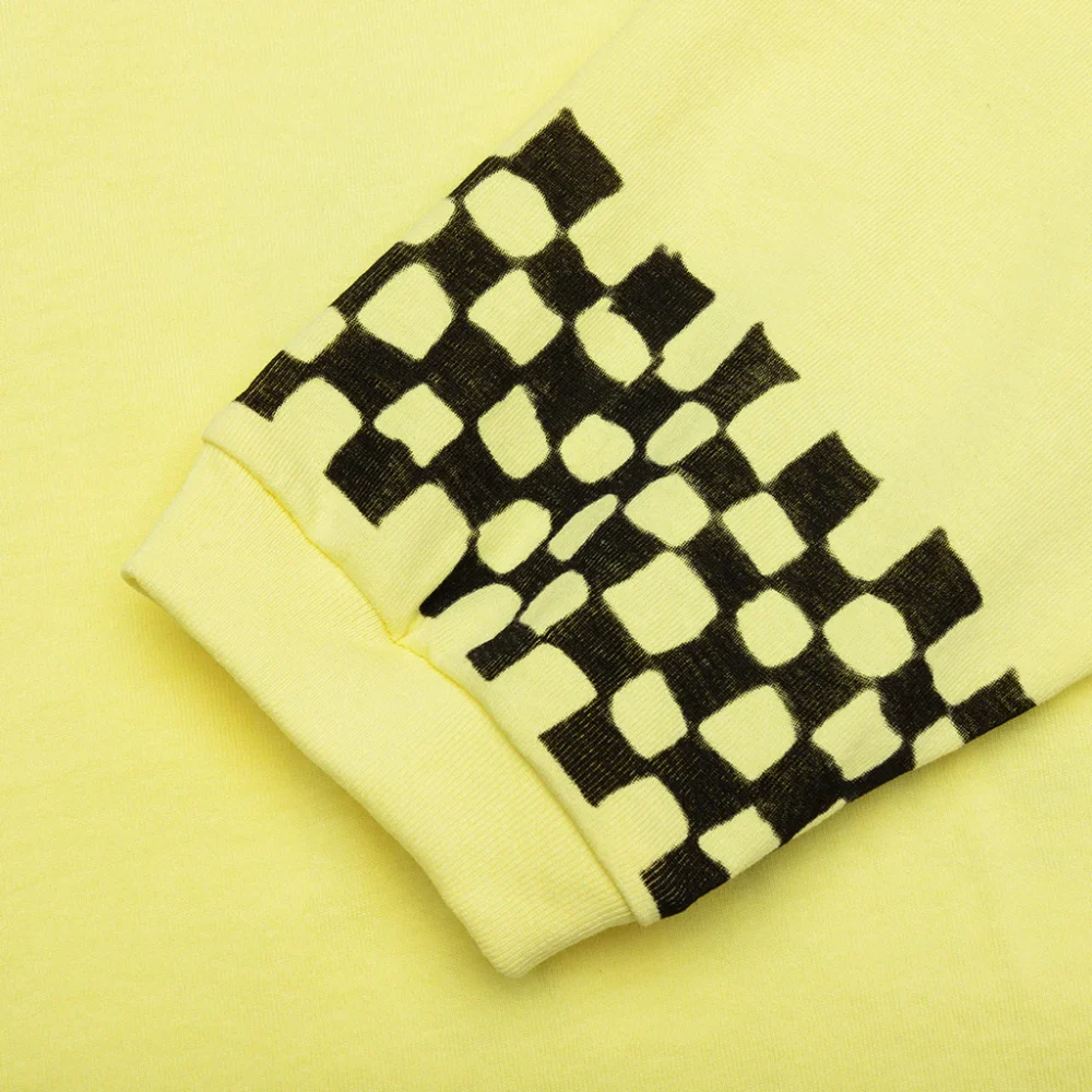 Satoshi Nakamoto Acid Longsleeve Acid Yellow