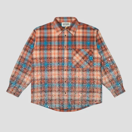 Satoshi Nakamoto Shattereds Glass Flannel