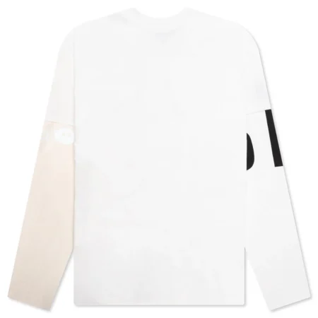 Satoshi Nakamoto Online Graphic L/S Tee Whit