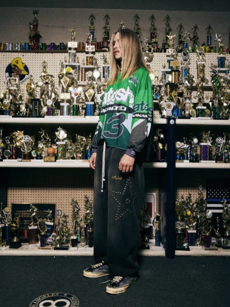 SATOSHI NAKAMOTO SPEEDWAY LONGSLEEVE GREEN