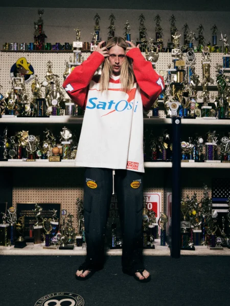 SATOSHI NAKAMOTO BANK OF SATOSHI OVERSIZED JERSEY