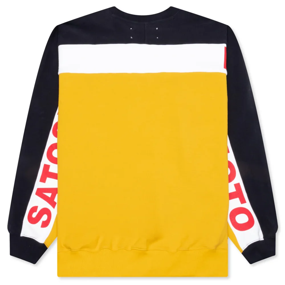 Satoshi Nakamoto Team Satoshi Crewneck Yellow/Black