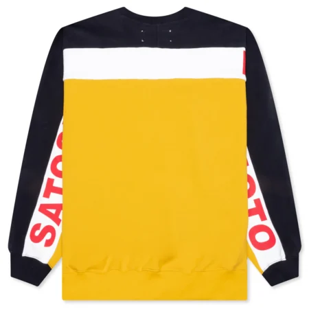 Satoshi Nakamoto Team Satoshi Crewneck Yellow/Black