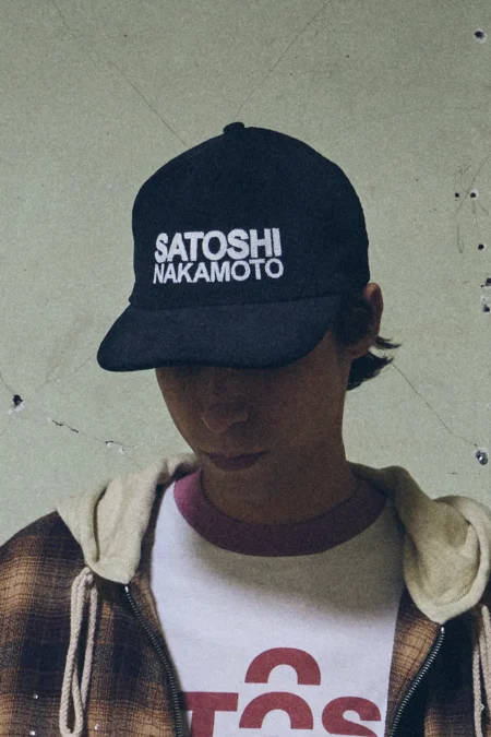 Satoshi Nakamoto Chainstitch Logo Hat