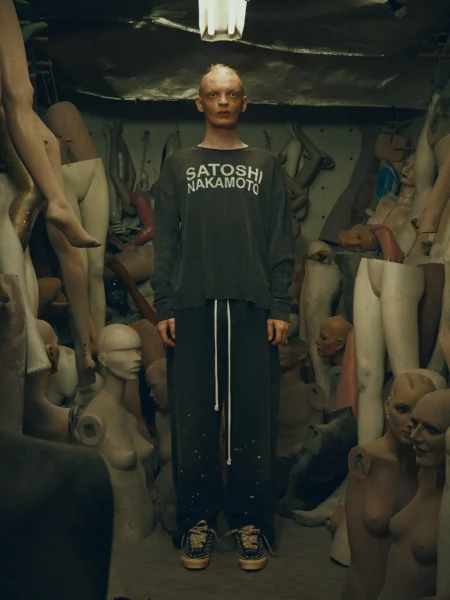 SATOSHI NAKAMOTO LOGO THERMAL