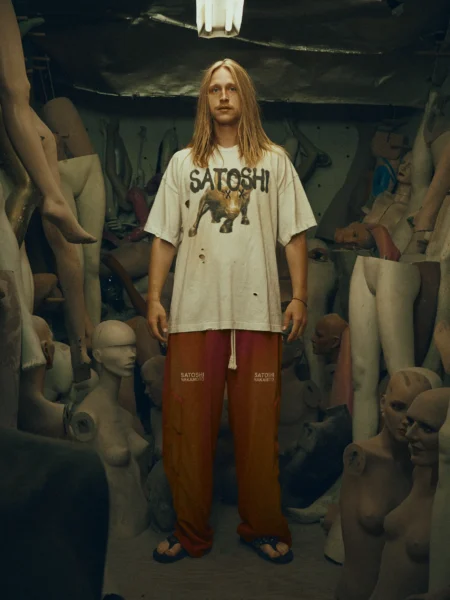 SATOSHI NAKAMOTO WALL STREET TEE